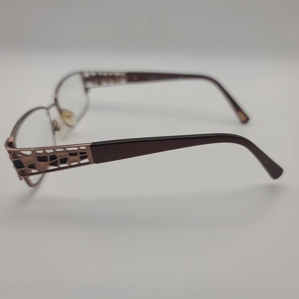 Safilo Emozioni 4342 0JSZ‎ Women's Eyeglasses Cutout Frame Only Italy 130mm
